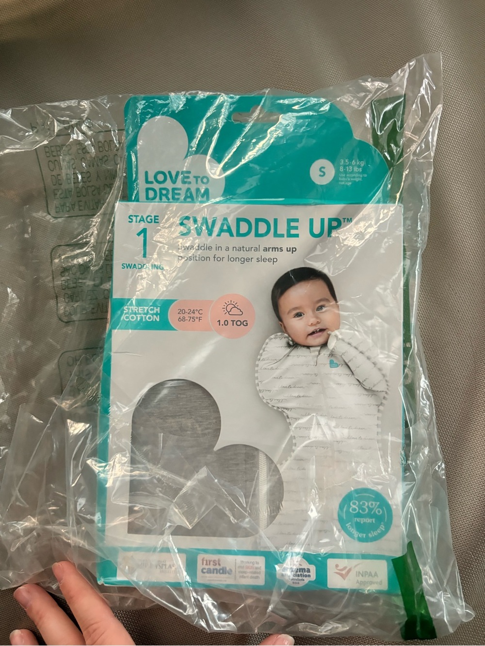 Love to dream swaddle up stage 1 baby sleep